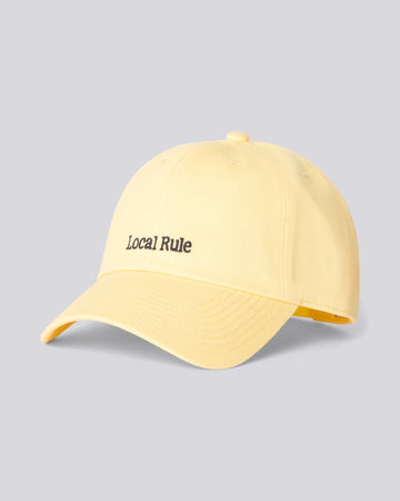 Local Rule Cotton Cap - Lemon Yellow