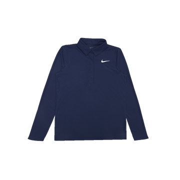 Nike Womens Dri-FIT ADV Tour Longsleeve Polo Navy