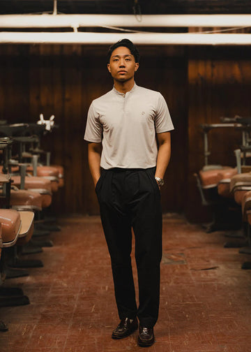 Public Drip Blade Polo - Storm