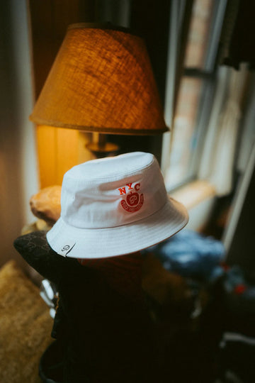 Public Drip NYC Bucket Hat - White
