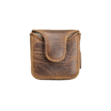 Golden Soul Golf - Harrington Mallet Putter Cover Leather - Brown