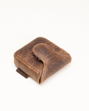 Golden Soul Golf - Harrington Mallet Putter Cover Leather - Brown