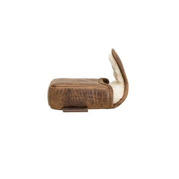 Golden Soul Golf - Harrington Mallet Putter Cover Leather - Brown