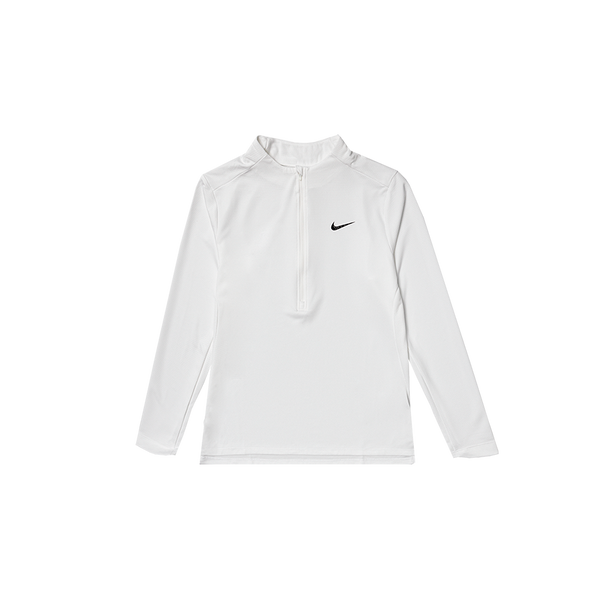 White nike half deals zip women's