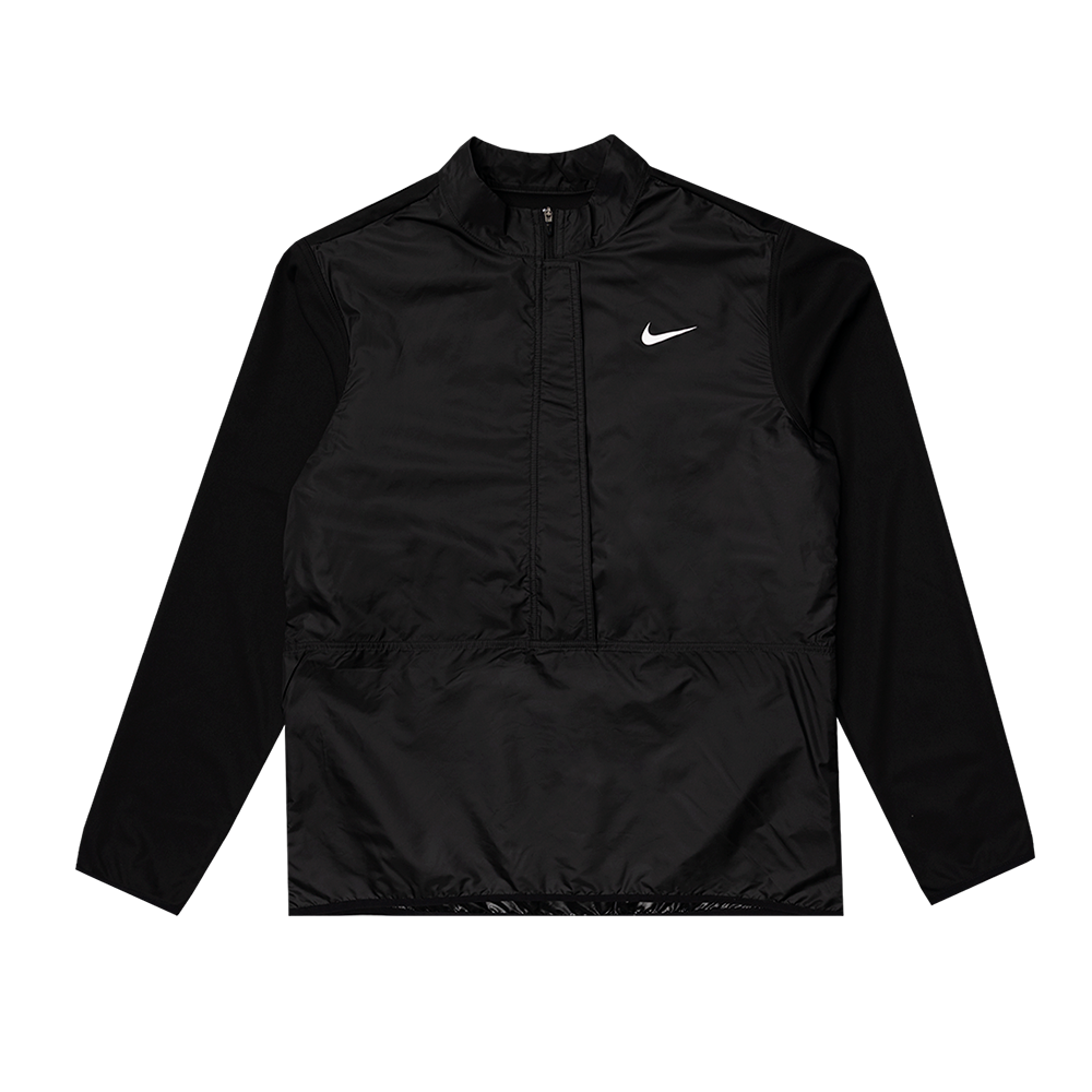 Nike x Sacai Women's Half Zip Running Jacket Black/Dark Obsidian - FW19 - US
