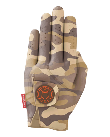 Ghost Golf Glove Desert Camo Left Hand (Right handed golfer)