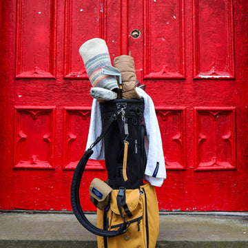 Dimple & Divot Hickory Golf Brush Pro  - Black