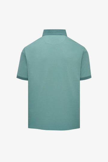 Eastside Golf Core Pique Polo - Mineral Green