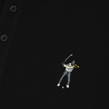 Eastside Golf Core Pique Polo - Black