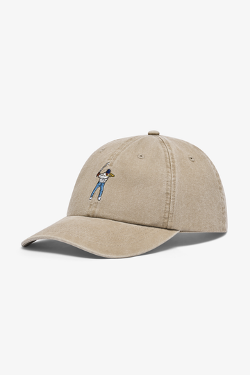 Stone Wash Swingman Dad Cap Pumice - 3Q