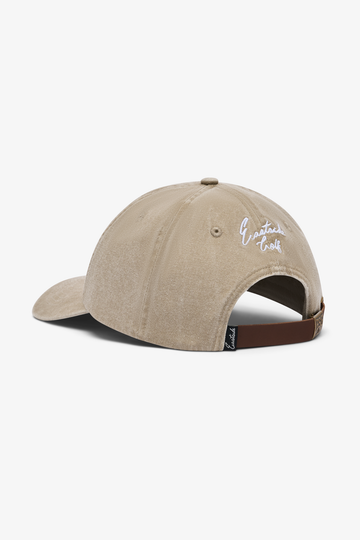 Stone Wash Swingman Dad Cap Pumice - 3Q Back
