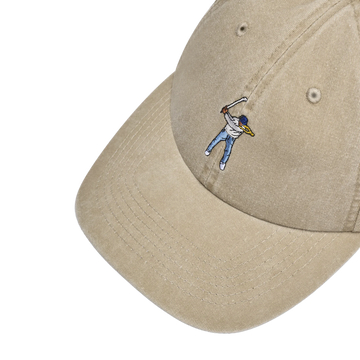 Eastside Golf Stone Wash Swingman Dad Cap - Pumice