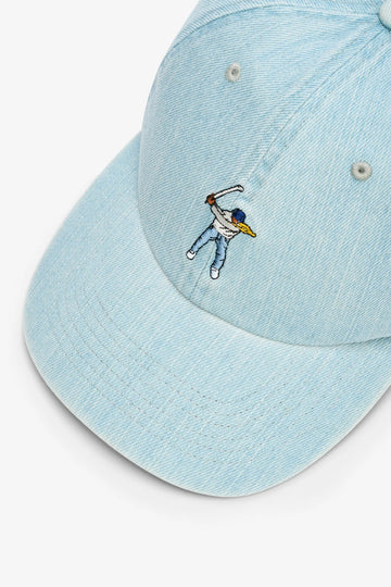 Eastside Golf Denim Swingman Dad Cap - Indigo