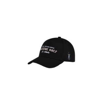 Eastside Golf Headline 5 Panel Hat - Black