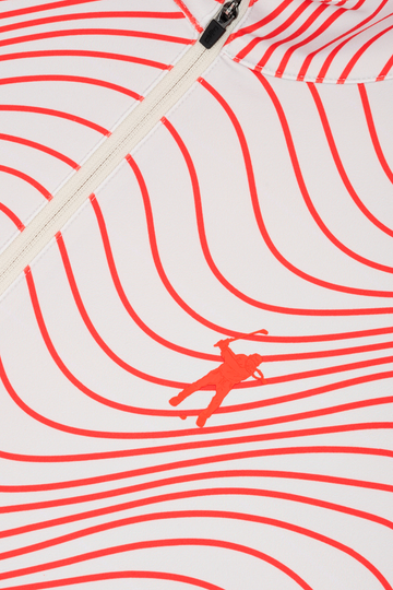Signature 1/4 Zip Pumice/Lava - Detail