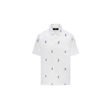 Eastside Golf Snap Placket Polo - Bright White