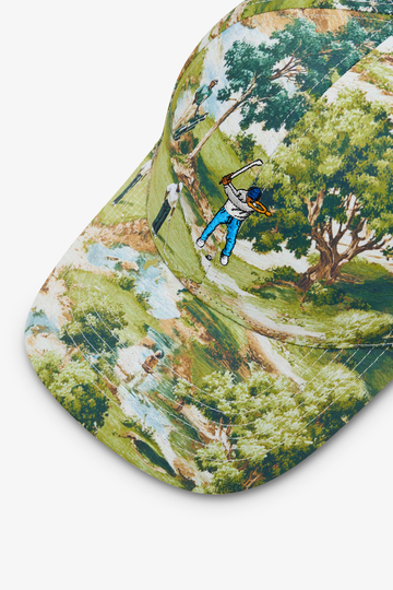 Ace Hat Course Camo Print - Detail