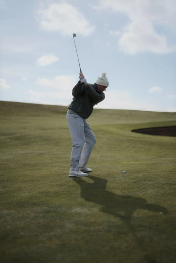 Local Rule Pom Pom Beanie - Offwhite