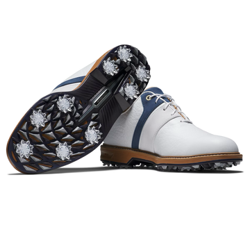 FootJoy Premiere Series - Packard LX White/ Navy – Bisque Golf FootJoy Premiere Series - Packard LX White/ Navy – Bisque Golf