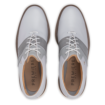 FootJoy DryJoys Premiere 'Packard' 2026 - White/Grey