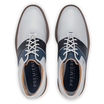 FootJoy DryJoys Premiere 'Packard' 2026 - White/Navy