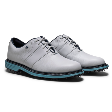 FootJoy DryJoys Premiere 'Packard' 2026 - White/ Aqua