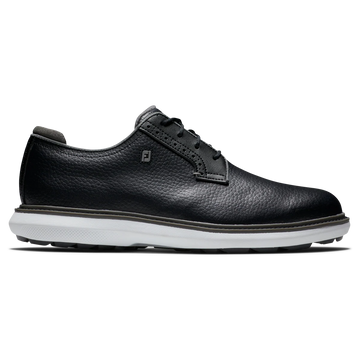 FootJoy Traditions Spikeless Blucher - Black/ White