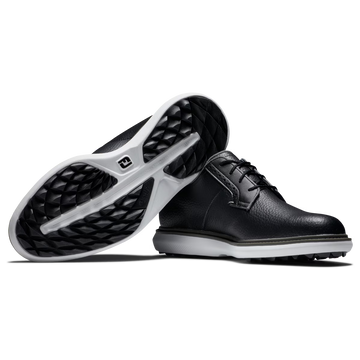 FootJoy Traditions Spikeless Blucher - Black/ White