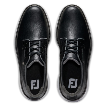 FootJoy Traditions Spikeless Blucher - Black/ White