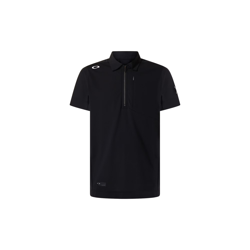 Oakley Skull Ideally Hybrid Zip Shirt - Black – Bisque Golf