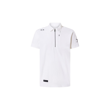 Oakley Skull Ideally Hybrid Zip Shirt - White