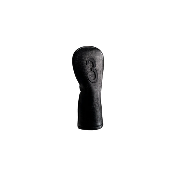 Vessel Lux Embossé Headcover - 3-Wood Black — Pre-Order · Ships April 6th