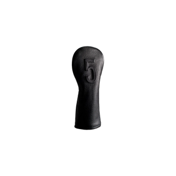 Vessel Lux Embossé Headcover - 5-Wood Black — Pre-Order · Ships April 6th