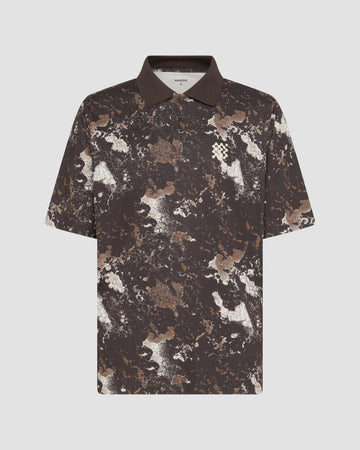 Manors Golf Woodland Course Polo - Camo
