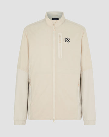 Manors Golf Insulated Course Jacket - Ivory