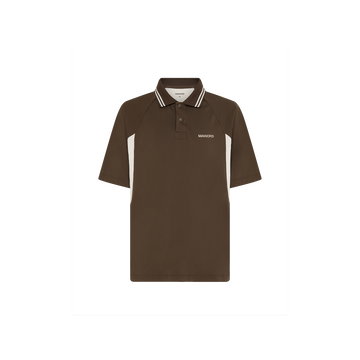 Manors Golf Arc Polo - Hickory Brown