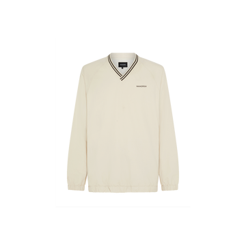 Manors Golf Crosswind Cordura® V-Neck - Ivory