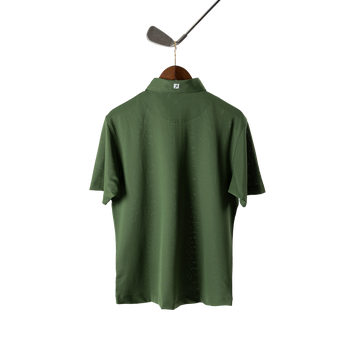 FootJoy with Bisque Golf Amsterdam Stretch Pique Polo Olive