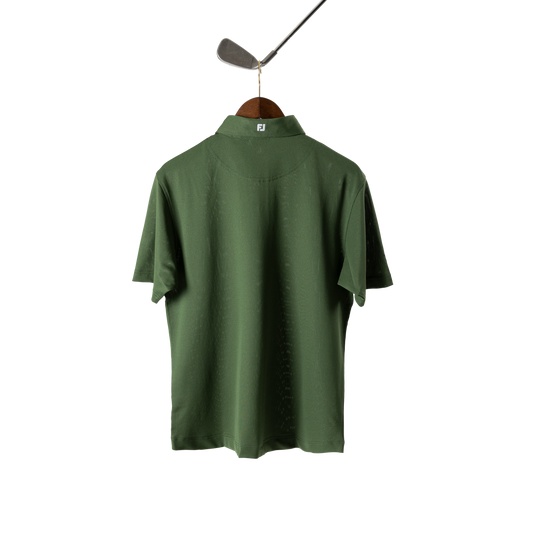 FootJoy with Bisque Golf Amsterdam Stretch Pique Polo Olive