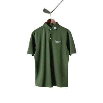 FootJoy with Bisque Golf Amsterdam Stretch Pique Polo Olive