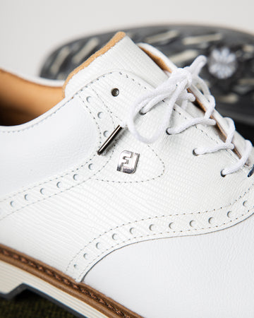 FootJoy Premiere Series White "Wilcox" Golf Shoes 54322K