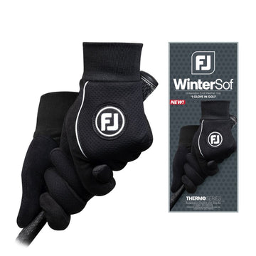 FootJoy WinterSof Gloves - Black, pair