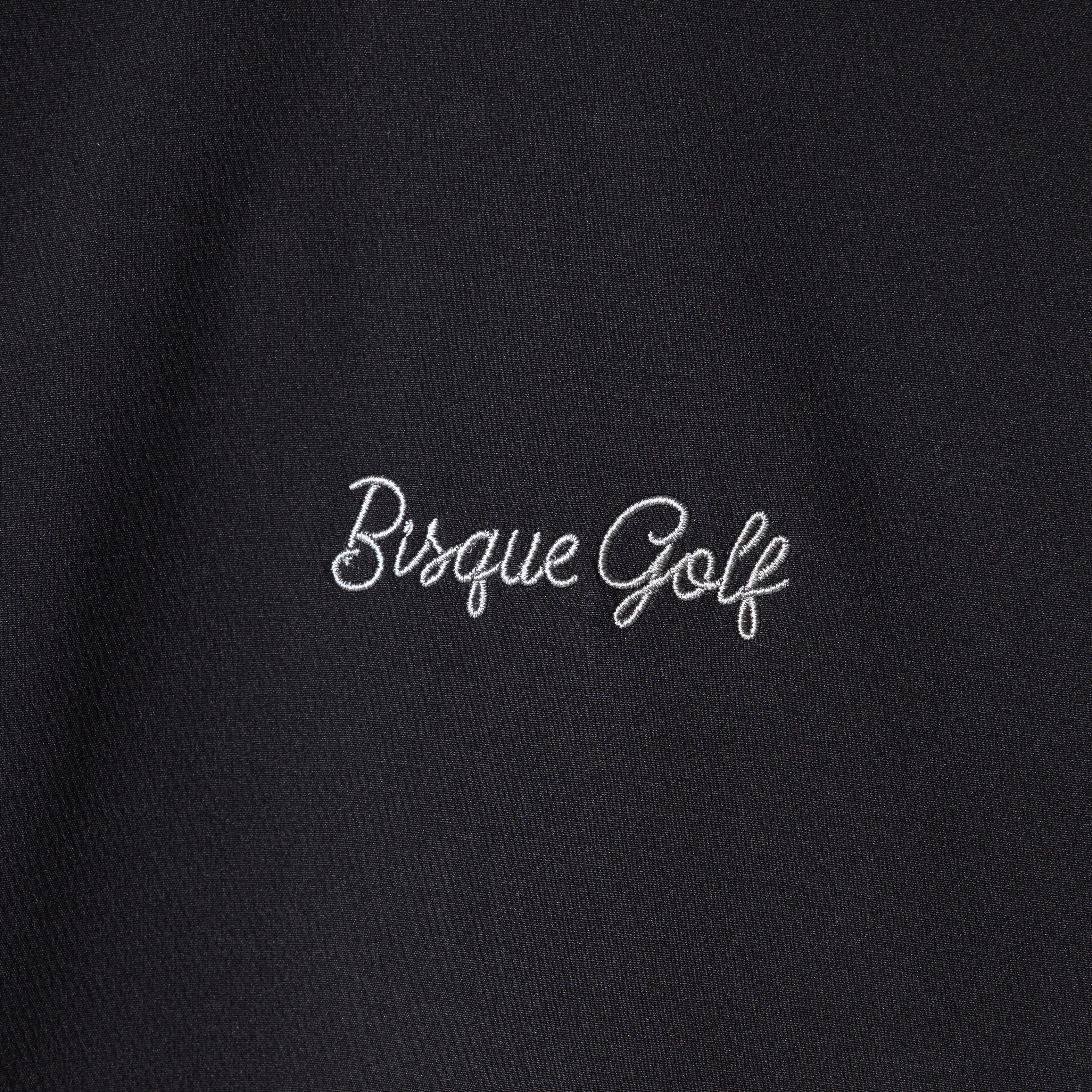 Footjoy with Bisque Zephyr SS Windshirt - Black – Bisque Golf