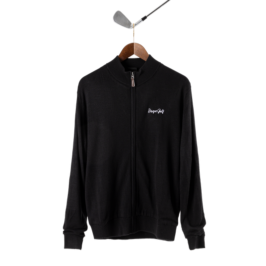 FootJoy with Bisque drirelease Full-Zip Lined Sweater Black