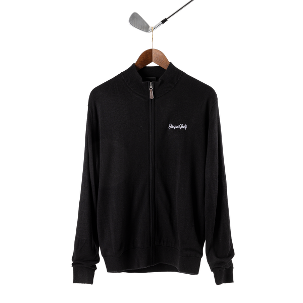 FootJoy with Bisque drirelease Full-Zip Lined Sweater Black