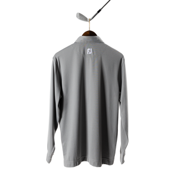 FootJoy with Bisque Thermolite Longsleeve Polo Grey