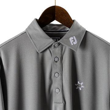 FootJoy with Bisque Thermolite Longsleeve Polo Grey