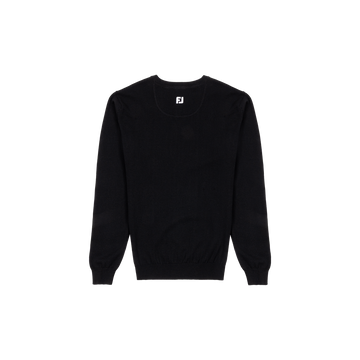 FootJoy x Bisque Wool V-Neck Pullover - Black