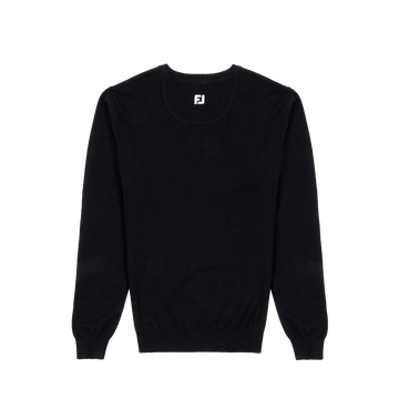 FootJoy x Bisque Wool V-Neck Pullover - Black