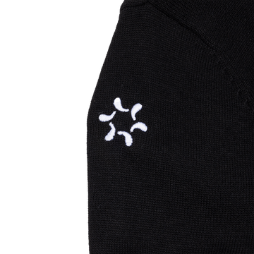 FootJoy x Bisque Wool V-Neck Pullover - Black